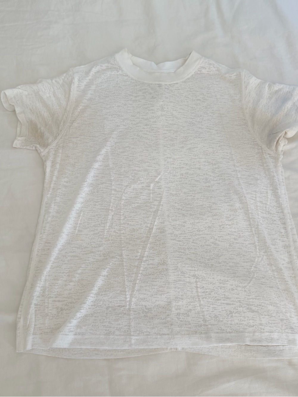 lululemon athletica Kids White Short Sleeve Tee - Lightweight Crew
